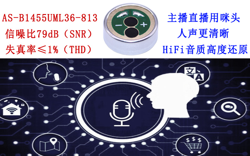 咪头麦克风性能对于噪声消除算法的重要性